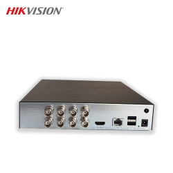 Hikvision DS-7208HGHI-M1/C 8 Kanal H.265 DVR | İnsan ve Araç Sınıflandırmalı Akıllı Hareket Algılama | HDMI & VGA Çıkış