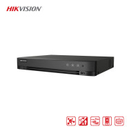HIKVISION iDS-7204HQHI-M1/FA 4 Kanal HD-TVI Hibrit Kayıt Cihazı, H.265+, 1x10TB HDD, AcuSense, Yüz Tanıma, İnsan ve Araç Analizi