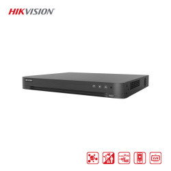 HIKVISION iDS-7216HUHI-M2/S 16 Kanal HD-TVI Hibrit Kayıt Cihazı - 10TB HDD, H.265+, Yüz Tanıma,