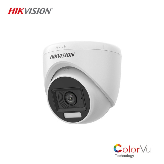 Hikvision DS-2CE76D0T-EXLPF 2MP 1080P HD-TVI Dome Kamera, 2.8mm Lens, 20m IR & Beyaz Işık, Smart Hybrid Light Hikvision DS-2CE76D0T-EXLPF 2MP 1080P HD-TVI Dome Kamera, 2.8mm Lens, 20m IR & Beyaz Işık, Smart Hybrid Light