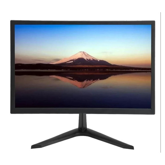 19" HDMI Monitör – Hoparlörlü, Şık ve Kompakt Tasarım 19 inç HDMI monitör, dahili hoparlörlü model