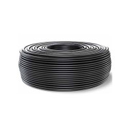CCTV 100m Koaksiyel Dış Mekan Kamera Kablosu RG59 + 2x0,50mm Besleme Kablosu - 2+1 PE OUTDOOR