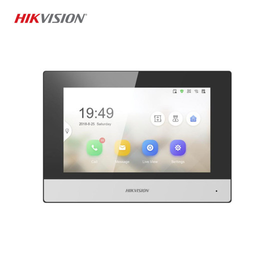 Hikvision DS-KH6320-WTE1 KH6 Serisi IP Tabanlı İç Mekan İstasyonu Hikvision DS-KH6320-WTE1 KH6 Serisi IP Tabanlı İç Mekan İstasyonu