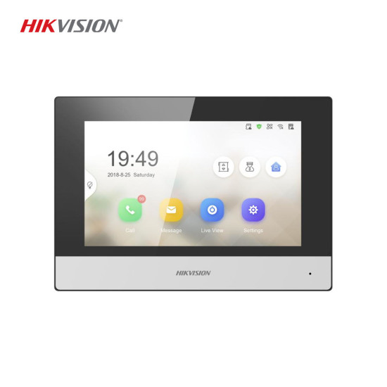 Hikvision DS-KH6320-WTE2 İki Telli IP İç Mekan İstasyonu Hikvision DS-KH6320-WTE2 İki Telli IP İç Mekan İstasyonu