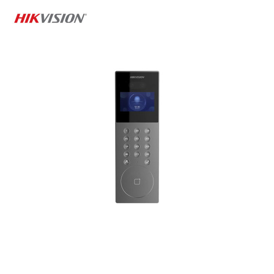 Hikvision DS-KD9203-E6 Yüz Tanıma Kapı İstasyonu – 2MP Kamera, 4.3 LCD Ekran, IP65, M1 Kart Okuyucu Hikvision DS-KD9203-E6 Yüz Tanıma Kapı İstasyonu – 2MP Kamera, 4.3 LCD Ekran, IP65, M1 Kart Okuyucu
