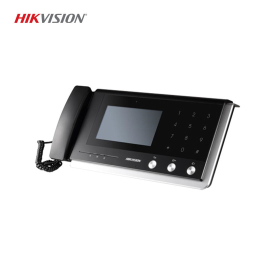 Hikvision DS-KM8301 KM8 Serisi IP Ana İstasyonu - 7 İnç Dokunmatik Ekran, 0.3 MP CMOS Kamera Hikvision DS-KM8301 KM8 Serisi IP Ana İstasyonu - 7 İnç Dokunmatik Ekran, 0.3 MP CMOS Kamera