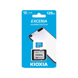 KIOXIA 128GB EXCERIA MicroSDXC UHS-I Class 10 V10 100MB/s Hafıza Kartı