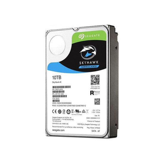 Seagate Skyhawk ST10000VE001 10TB 3.5 İnç 7200RPM 256MB SATA3 Güvenlik Harddisk Seagate Skyhawk ST10000VE001 10TB 3.5 İnç 7200RPM 256MB SATA3 Güvenlik Harddisk