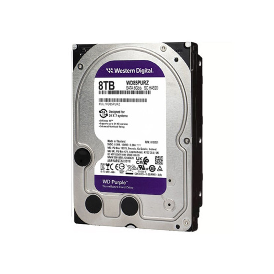 Western Digital Purple 8TB 3.5 SATA3 256MB Cache 7/24 Güvenlik Harddisk Western Digital Purple 8TB 3.5 SATA3 256MB Cache 7/24 Güvenlik Harddisk