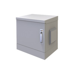 7U Çift Cidar Dış Ortam Beyaz Kabin (W=600mm, D=450mm)
