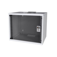 9U SOHO Beyaz Demonte Duvar Tip Kabinet (W=510mm, D=400mm)