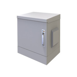 9U Çift Cidar Dış Ortam Beyaz Kabin (W=600mm, D=450mm)
