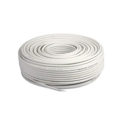 CAT6 23AWG U/UTP CCA Grí Kablo 100MT - 4x2x23AWG U/UTP CCA Kablo PVC