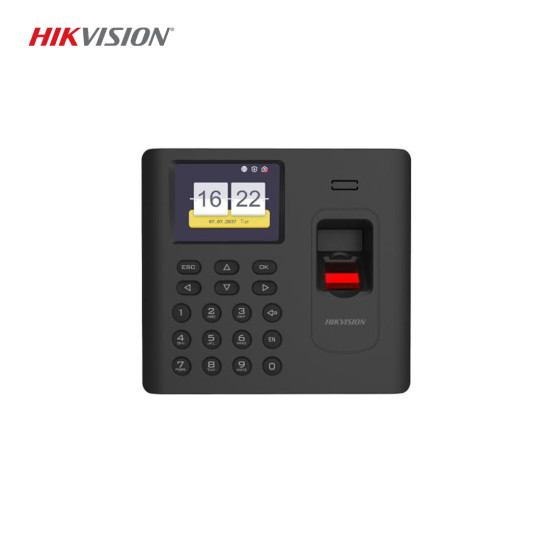 Hikvision DS-K1A802AMF-B Parmak İzi ve Mifare Kartlı Zaman & Katılım Terminali Hikvision DS-K1A802AMF-B Parmak İzi ve Mifare Kartlı Zaman & Katılım Terminali
