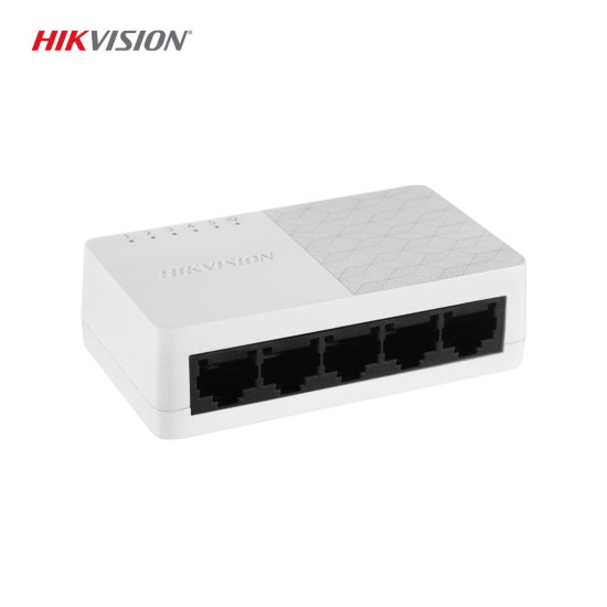 Hikvision DS-3E0505-O 5-Port Gigabit Ethernet Switch - Yüksek Hızlı Metal Tasarım Hikvision DS-3E0505-O 5-Port Gigabit Ethernet Switch - Yüksek Hızlı Metal Tasarım