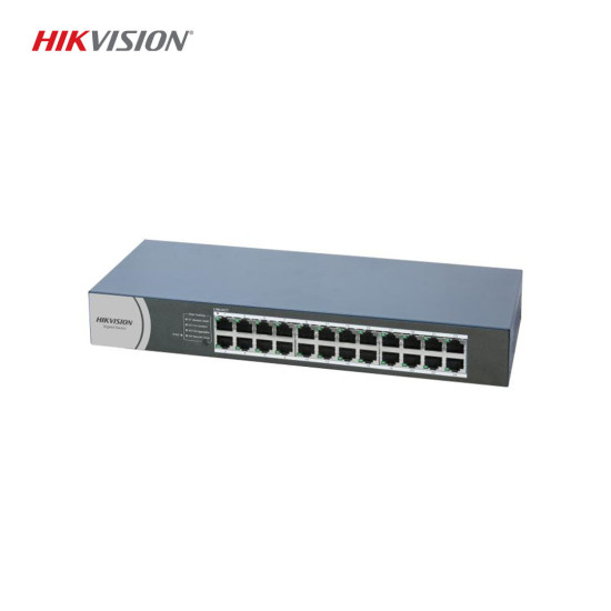 Hikvision DS-3E0524R-O 24-Port Gigabit Switch, Yüksek Performanslı Ağ Anahtarı Hikvision DS-3E0524R-O 24-Port Gigabit Switch, Yüksek Performanslı Ağ Anahtarı