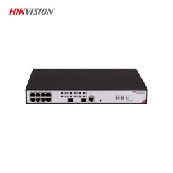 Hikvision DS-3E2510P-H 8-Port Gigabit Full Managed PoE Switch, 125W PoE Gücü ve Gelişmiş Güvenlik Özellikleri
