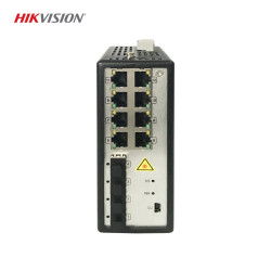 Hikvision DS-3T3512P 8 Port Gigabit Full Managed Endüstriyel POE Switch