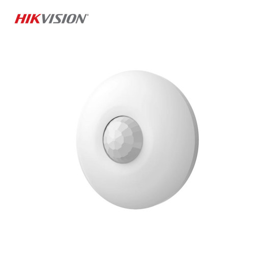 HIKVISION DS-PDCL12-EG2-WE Kablosuz Tavan Tip PIR Dedektörü - 12m/360° Algılama HIKVISION DS-PDCL12-EG2-WE Kablosuz Tavan Tip PIR Dedektörü - 12m/360° Algılama