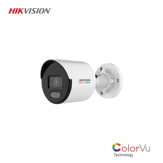 HIKVISION DS-2CD1047G0-LUF 4MP 4mm Lens BLC, 3D DNR, POE, Sesli ColorVu IP Bullet Kamera - 40m Beyaz Işık Gece Görüşü HIKVISION DS-2CD1047G0-LUF 4MP 4mm Lens BLC, 3D DNR, POE, Sesli ColorVu IP Bullet Kamera - 40m Beyaz Işık Gece Görüşü