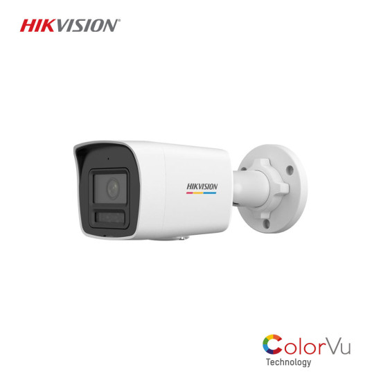 HIKVISION DS-2CD1047G2H-LIUF 4MP Sesli ColorVu Smart Hybrid Light IP POE Bullet Kamera - 40m Gece Görüşü, IP67