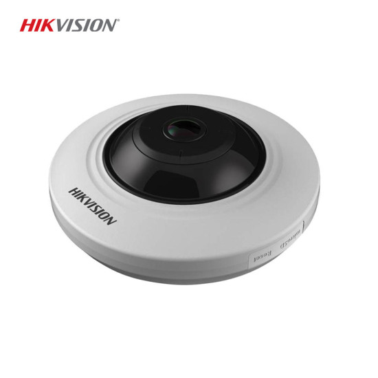 Hikvision DS-2CD2935FWD-I 3MP 180° Fisheye IP Kamera, 1/3 CMOS, POE, IR, SD Kart Desteği Hikvision DS-2CD2935FWD-I 3MP 180° Fisheye IP Kamera, 1/3 CMOS, POE, IR, SD Kart Desteği