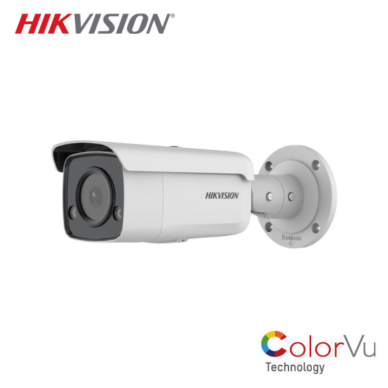 Hikvision DS-2CD2T47G2-L 4MP ColorVu 4mm Bullet Kamera - 60m IR, H.265+, 130dB WDR, IP67 Hikvision DS-2CD2T47G2-L 4MP ColorVu 4mm Bullet Kamera - 60m IR, H.265+, 130dB WDR, IP67