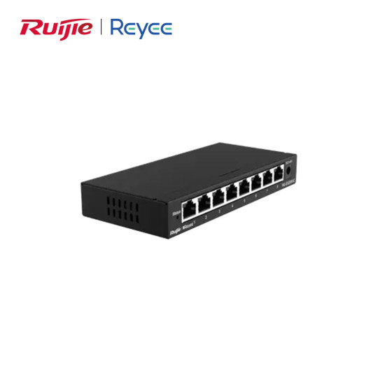 Reyee RG-ES208GC 8 Portlu Gigabit Yönetilebilir Switch – Cloud Yönetimli, PoE’siz, CCTV Uyumlu Reyee RG-ES208GC 8 Portlu Gigabit Yönetilebilir Switch – Cloud Yönetimli, PoE’siz, CCTV Uyumlu