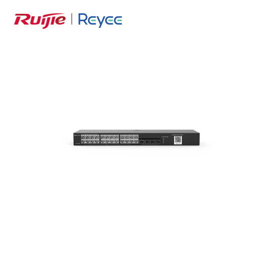 Reyee RG-NBS3100-24GT4SFP 28 Port L2 Yönetilebilir Gigabit Switch – 24 RJ45 + 4 SFP, Cloud Destekli Reyee RG-NBS3100-24GT4SFP 28 Port L2 Yönetilebilir Gigabit Switch – 24 RJ45 + 4 SFP, Cloud Destekli