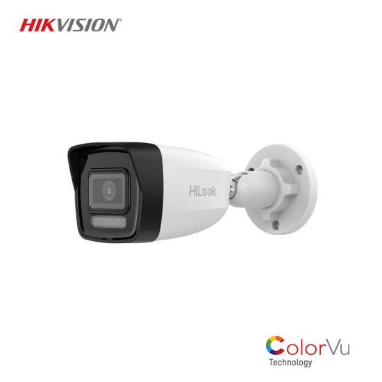 HiLook-Hikvision IPC-B120HA-LUFC 2MP 2.8mm ColorVu 30M Duallight Sesli PoE IP Bullet Kamera HiLook-Hikvision IPC-B120HA-LUFC 2MP 2.8mm ColorVu 30M Duallight Sesli PoE IP Bullet Kamera