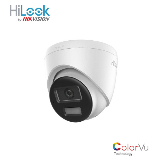 HiLook-Hikvision IPC-T220HA-LUFC 2MP 2.8mm ColorVu 30M Dual Light Sesli PoE IP Bullet Kamera HiLook-Hikvision IPC-T220HA-LUFC 2MP 2.8mm ColorVu 30M Dual Light Sesli PoE IP Bullet Kamera