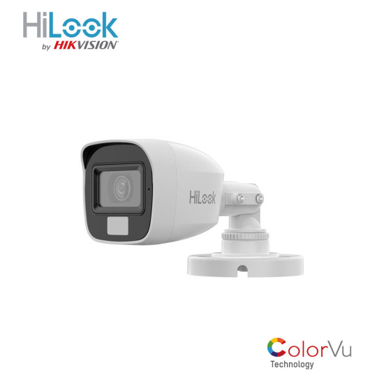 HiLook-Hikvision THC-B157-LPS 5MP 2.8mm Sesli ColorVu Smart Dual Light Bullet Kamera HiLook-Hikvision THC-B157-LPS 5MP 2.8mm Sesli ColorVu Smart Dual Light Bullet Kamera