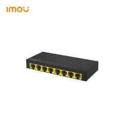 IMOU SG108C 8-Port Gigabit Switch | Plastik Kasa | Tak Çalıştır